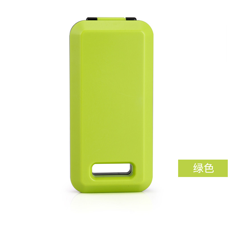 塑料便携式餐具套装折叠汤勺子筷子叉子三件套创意旅行学生餐具盒