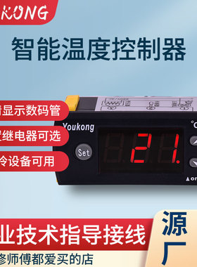 冰箱温控器智能挂壁柜地暖热水器鱼缸自动调温控制器仪表包邮