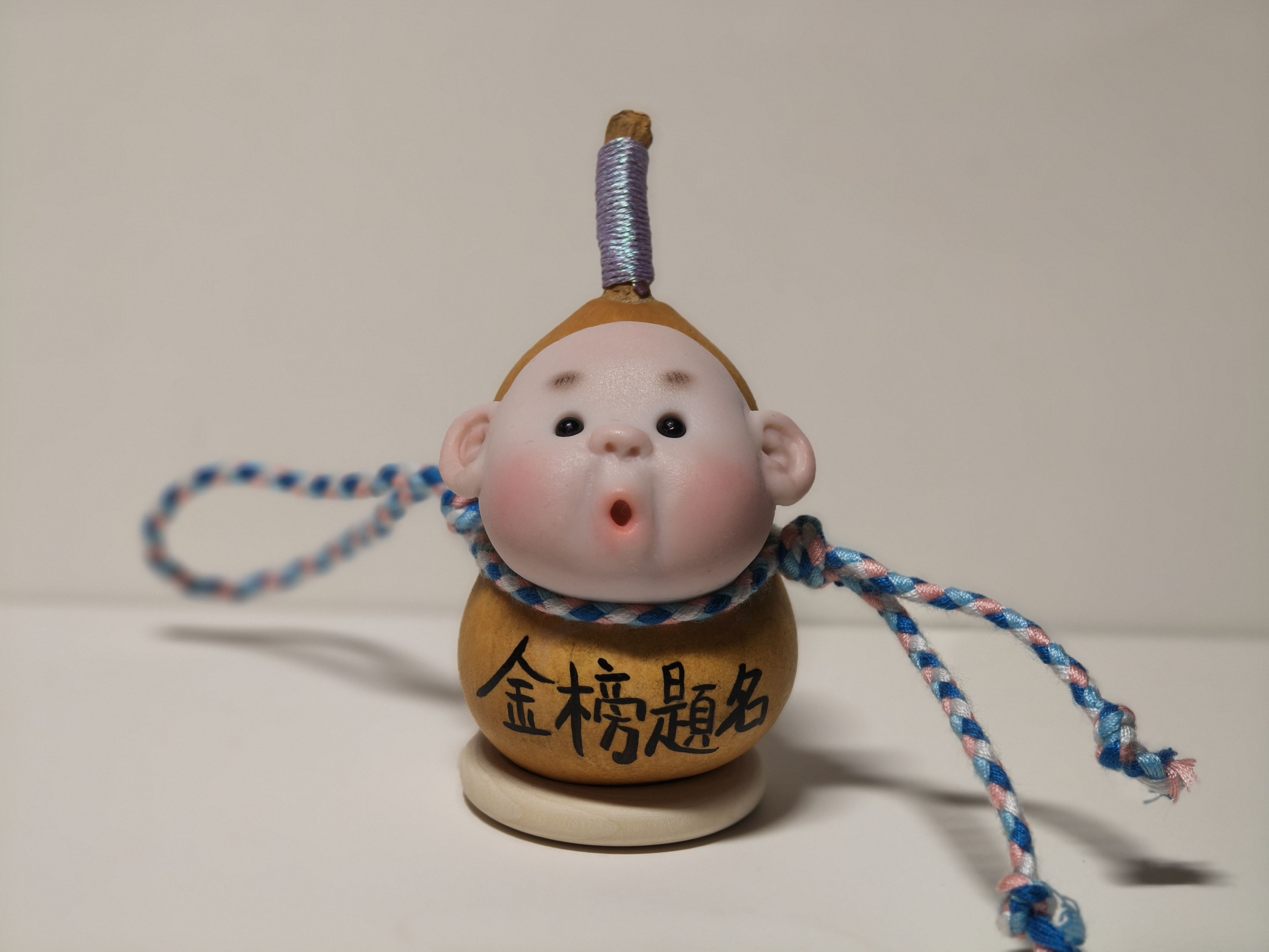 软陶葫芦娃学习祈福系列金榜题名撅嘴娃桌面摆件车内摆件