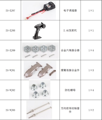 四驱遥控器传动轴攀爬车