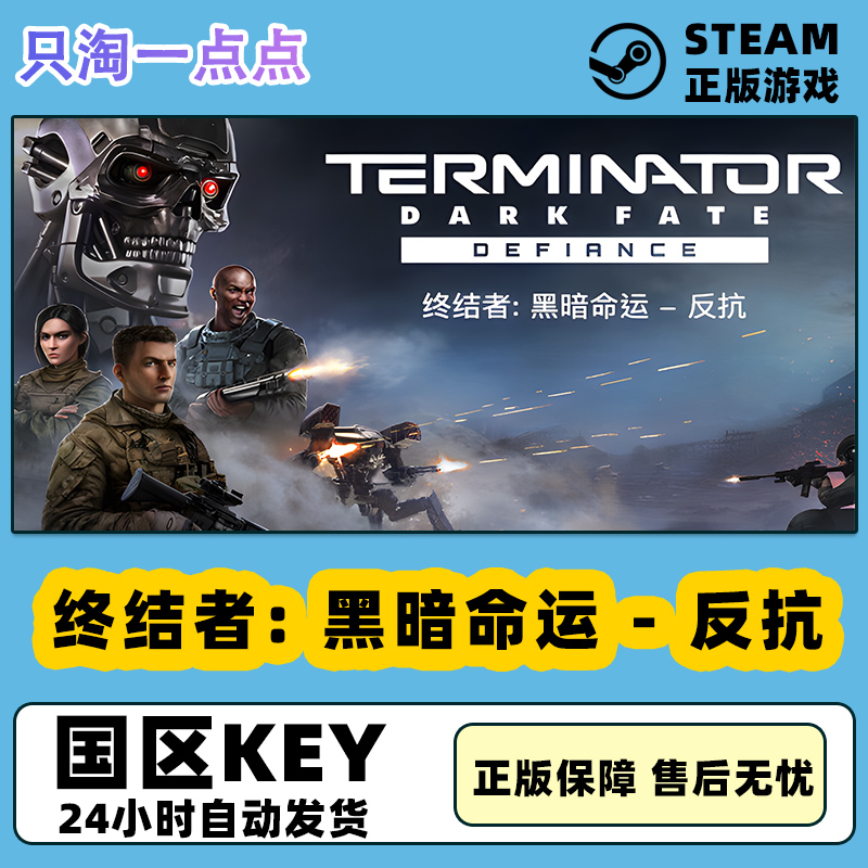 steam正版国区激活码终结者:黑暗命运-反抗国区激活码 CDK