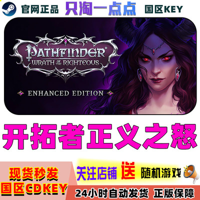 steam游戏开拓者正义之怒激活码