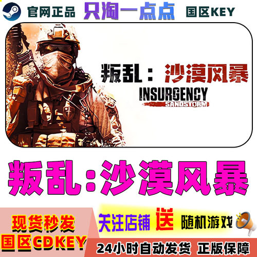 steam叛乱沙漠风暴激活码现货