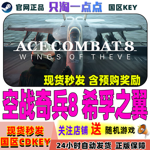 Steam空战奇兵8希孚之翼激活码