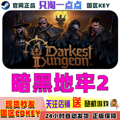Steam暗黑地牢2国区激活码
