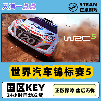 Steam正版游戏 世界汽车拉力锦标赛5 WRC5 汽车模拟  国区激活码