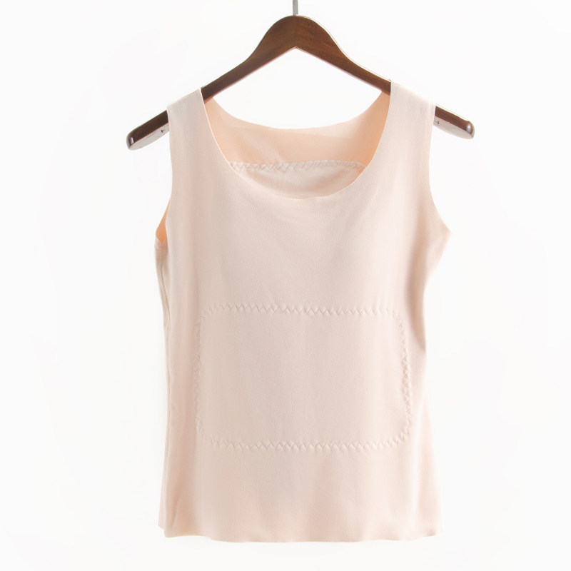 【清仓，买1送1】德绒无痕保暖背心女圆领带胸垫内搭加厚打底上衣,女士内衣/男士内衣/家居服,保暖背心,淘宝优惠券,粉丝福利购,淘宝优惠卷