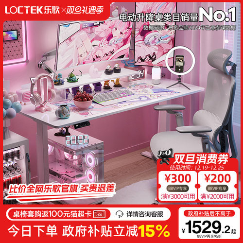 乐歌智能电动升降电竞桌