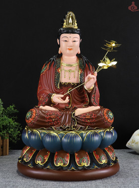 中式大势至菩萨桌面摆件佛像