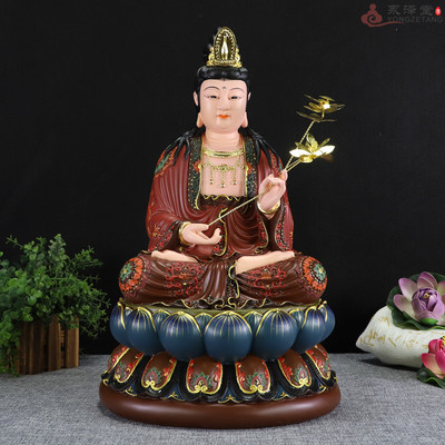中式大势至菩萨桌面摆件佛像