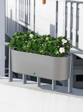 阳台栏杆挂式花盆悬挂式护栏挂架挂钩花箱挂篮壁挂式挂墙自动吸水