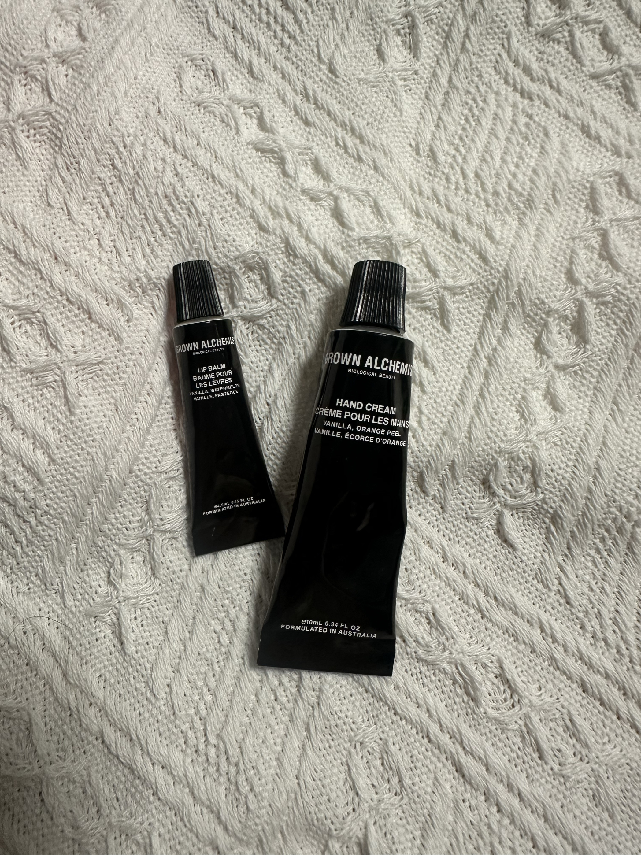 现货！航空达美航空小样 唇膏 /护手霜套装 小样