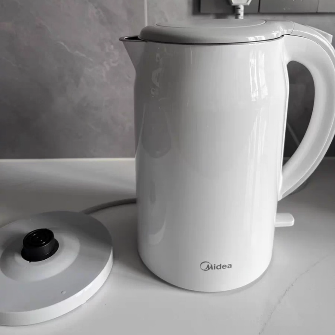 美的电热水壶家用保温一体大容量