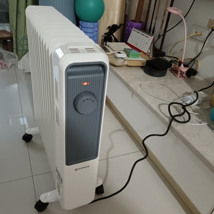 艾美特油汀取暖器家用电暖气热烤火器大面积省电速热油丁WU13-X3
