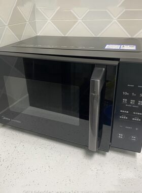 美的变频微波炉家用微烤一体机平板光波炉蒸烤箱官方正品25升速热