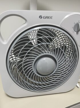 格力电风扇家用台式转页扇鸿运扇学生宿舍电扇台扇迷你小风扇电扇
