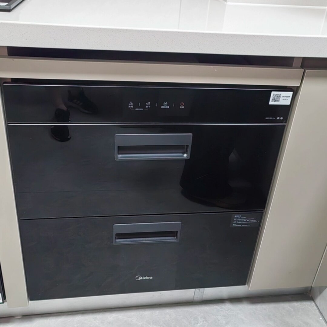 Midea/美的厨房消毒柜烘干一体家用碗柜大容量三层全嵌入式小型
