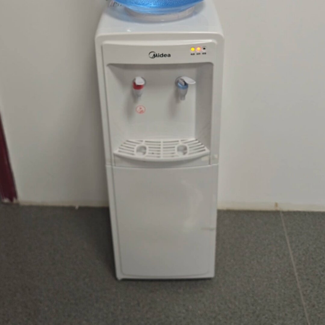 Midea/美的饮水机家用立式全自动智能制冰加热上置水桶饮水机图片