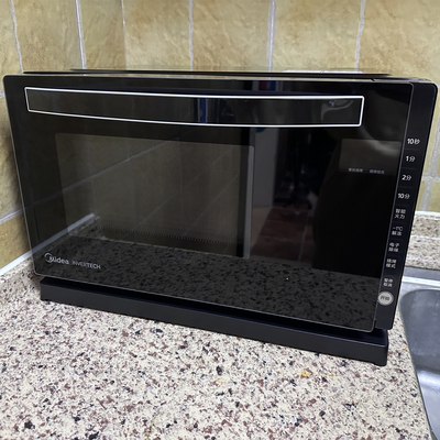 美的智能变频杀菌微波炉微烤一体光波炉烤箱小型家用平板式20L升