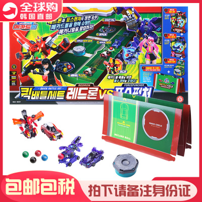 盟卡车神变形机器人汽车对决玩具
