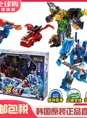 韩国Carbot咖宝车神ALL STAR全明星赛14辆汽车儿童变形机器人玩具