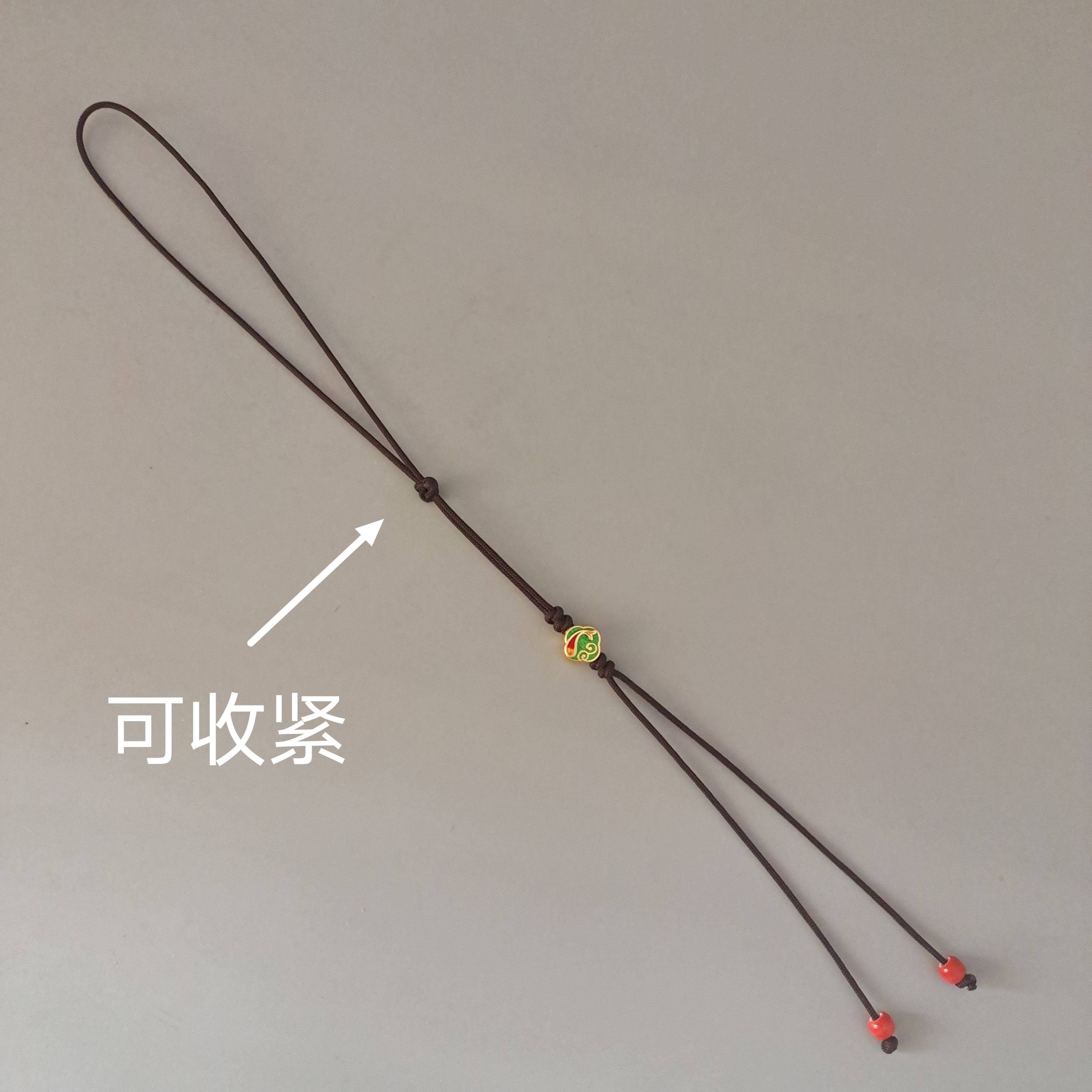 手工编织小葫芦挂绳车挂绳钥匙扣配饰饰品朱砂汽车钥匙链包包挂件