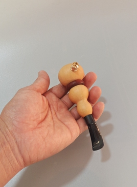 烟斗烟袋过滤烟嘴文玩葫芦把玩手把件实用摆件循环纯手工高档包邮