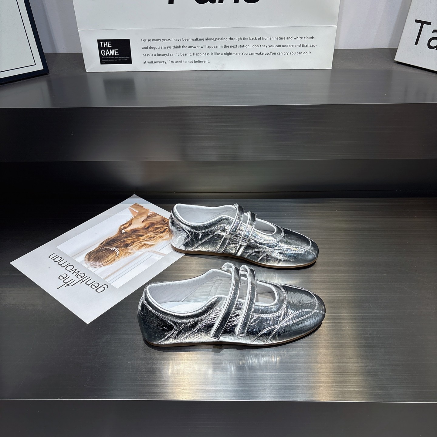 魔术贴牛皮中空平底玛丽珍鞋女2026新款百搭显瘦舒适软底德训鞋女,女鞋,玛丽珍鞋,淘宝优惠券,粉丝福利购,淘宝优惠卷