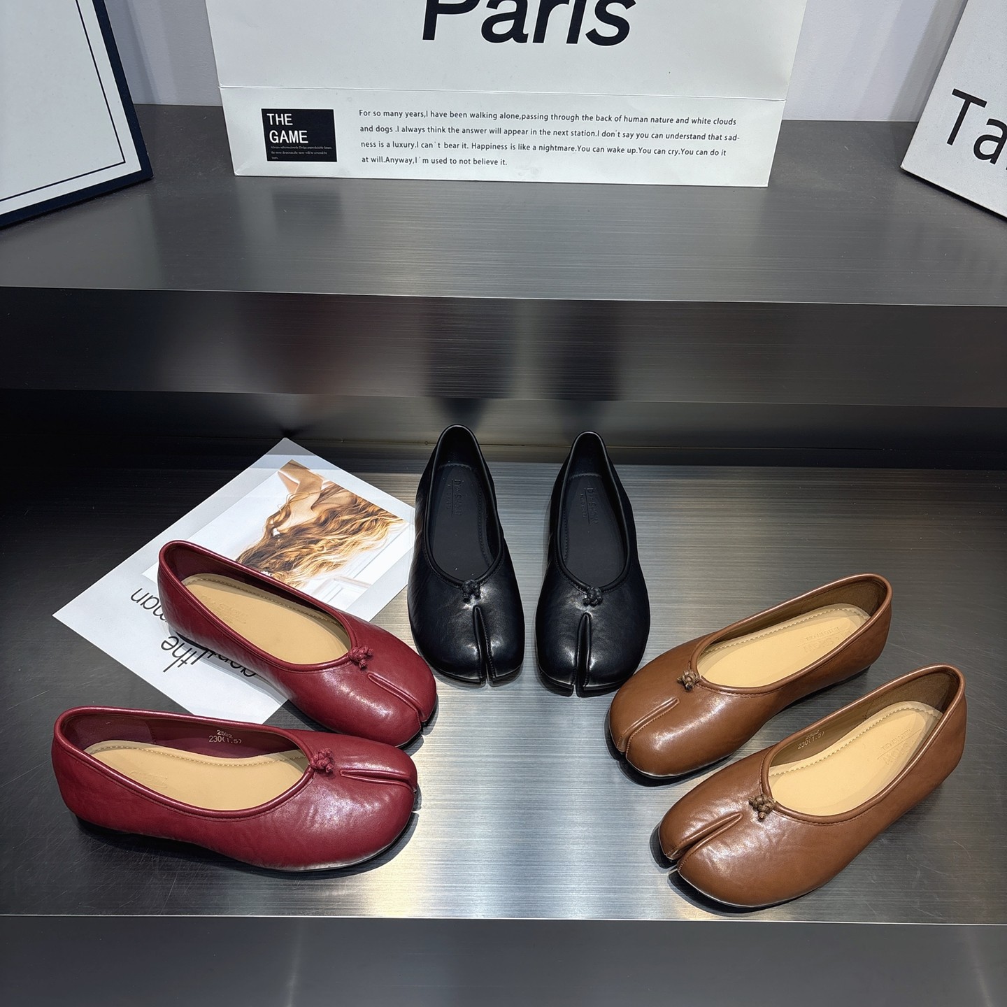 假分趾真皮软底芭蕾鞋单鞋女2026新款百搭舒适平底浅口玛丽珍鞋女,女鞋,时尚芭蕾鞋,淘宝优惠券,粉丝福利购,淘宝优惠卷