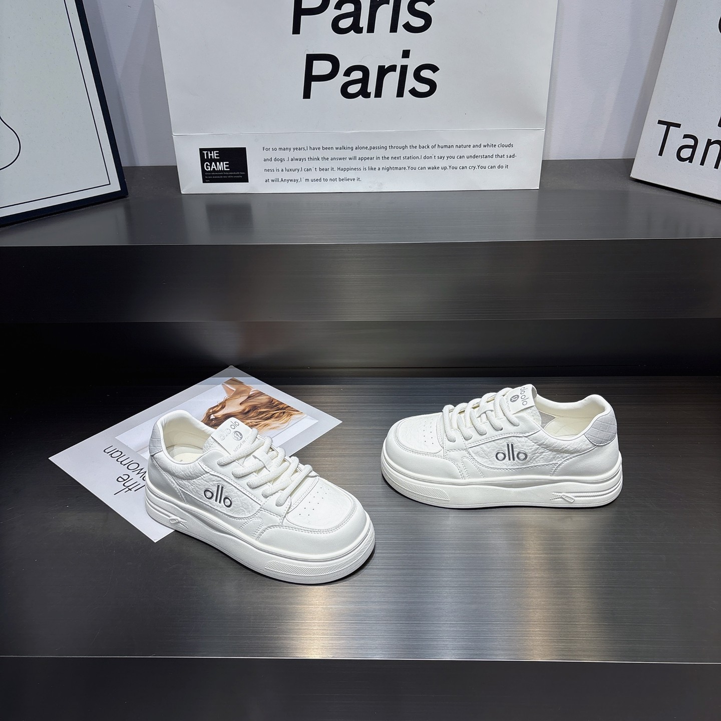 小白鞋女真皮拼色厚底板鞋2026新款百搭轻便软底系带休闲运动鞋女,女鞋,休闲板鞋,淘宝优惠券,粉丝福利购,淘宝优惠卷