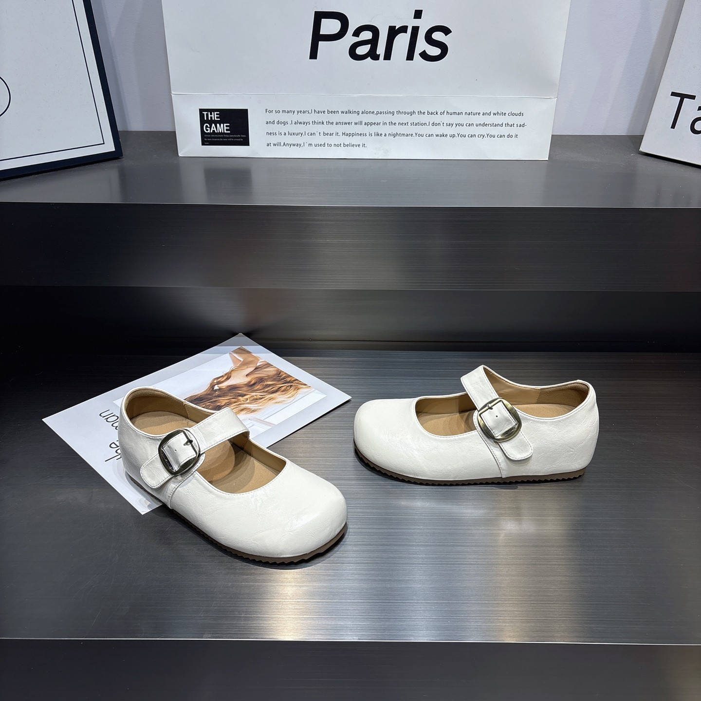 魔术贴圆头浅口玛丽珍鞋单鞋女2026新款内增高显瘦舒适软底勃肯鞋,女鞋,玛丽珍鞋,淘宝优惠券,粉丝福利购,淘宝优惠卷