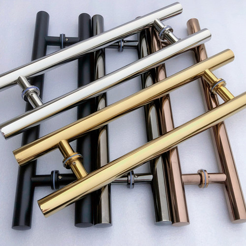 不锈钢玻璃门拉手推拉门木门把手