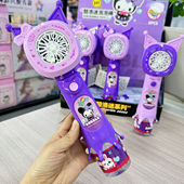 2025新儿童泡泡机酷洛迷电动手持泡泡棒全自动灯光出泡网红玩具