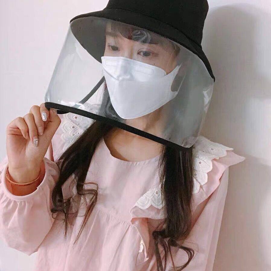 韩版渔夫帽带遮罩防晒防喷溅 男女同款均码|ruв категории начало ежедневно, защитное оборудование, защитная маска - от Buy2taobao.com для оказания профессиональной услуги покупки агента Taobao