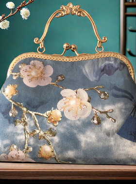 77号 2865  20cmM形口金包 手工懒人材料包DIY口金包手提单肩斜跨