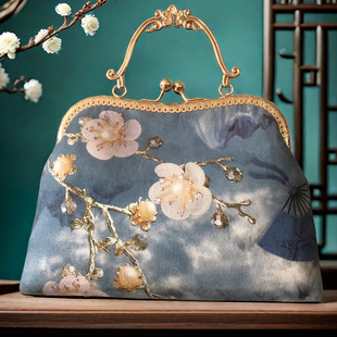 20cmM形口金包 手工懒人材料包DIY口金包手提单肩斜跨 2865 77号