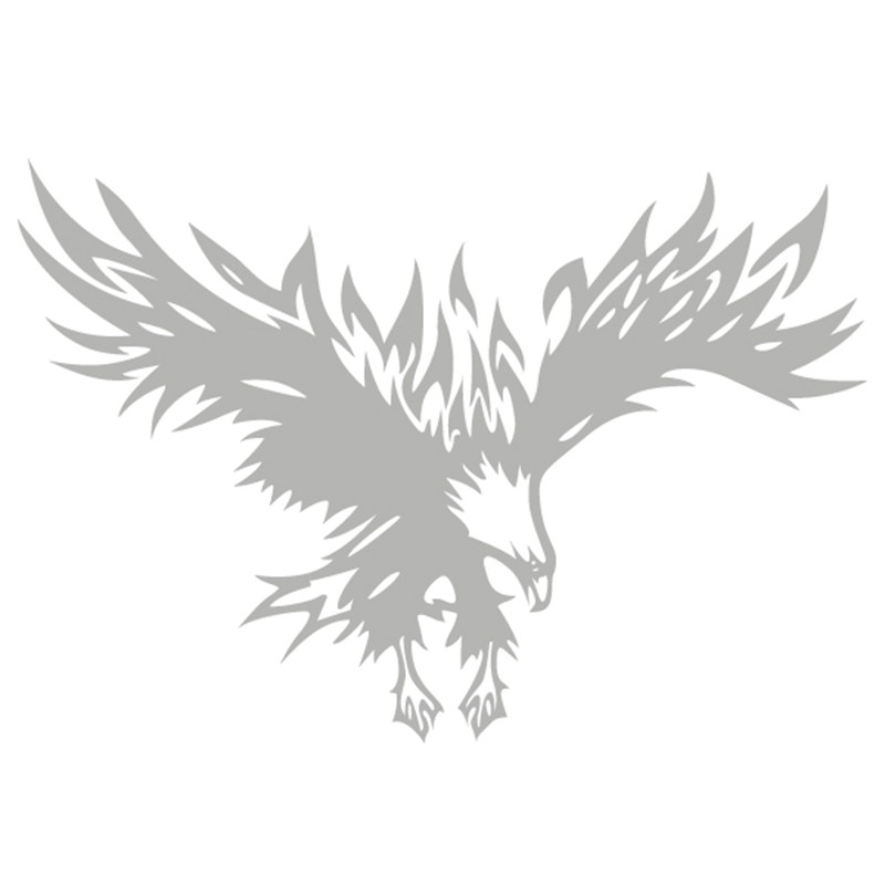 亚承  老鹰个性贴画反光贴纸装饰贴 电动车贴车身贴 鹰图腾