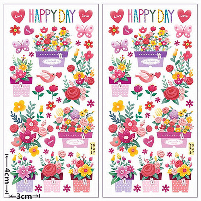 立体瓷砖贴橱柜冰箱电脑装饰贴画