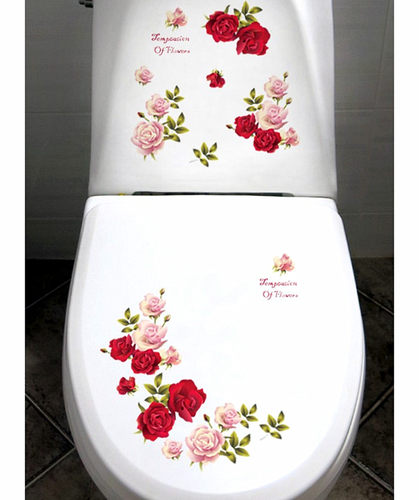 遮小洞眼立体瓷砖贴创意马桶贴纸