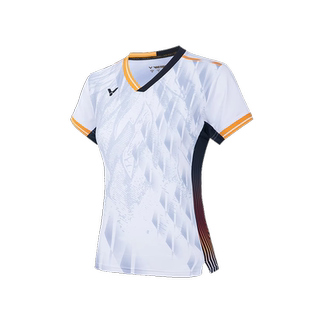 官方新款victor胜利羽毛球服女款速干短袖球星同款大赛服专业套装