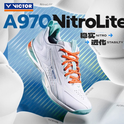 正品旗舰店victor胜利羽毛球鞋男女款运动鞋李梓嘉减震防滑A970NL