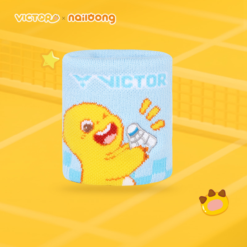奶龙联名系列victor胜利羽毛球运动护腕护手腕套威克多SPCO2515NL