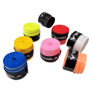 victor胜利羽毛球拍平面手胶缠把带防滑耐磨吸汗带减震膜专业透气