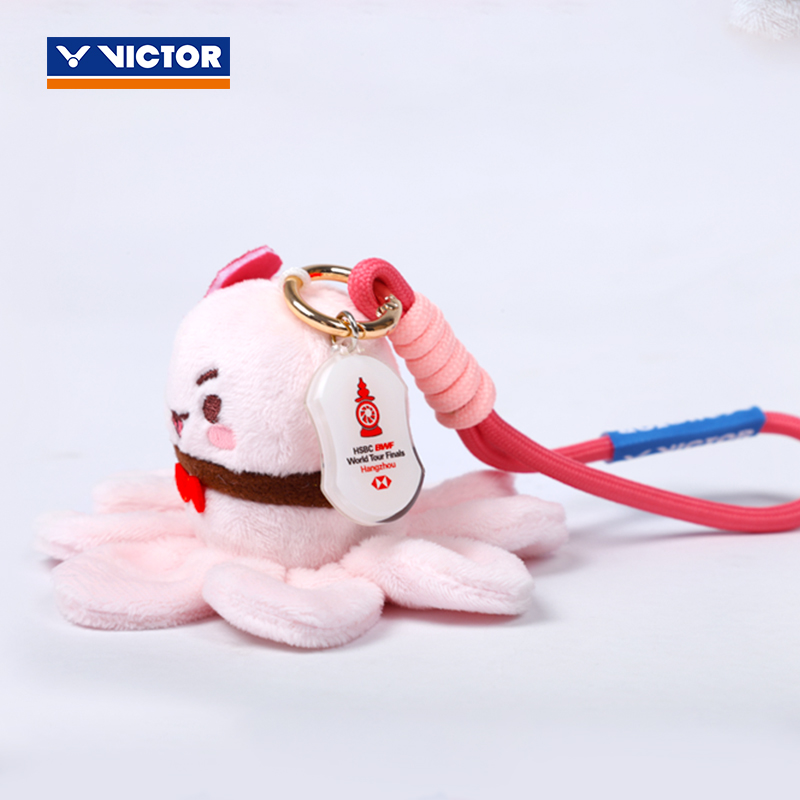 2025victor胜利羽毛球挂件羽联巡回总决赛联名款纪念玩偶PGWT2506