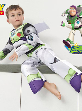 万圣节巴斯光年儿童Cosplay宇航员服装 Buzz Lightyear costume