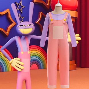 圣诞节cosplay服 神奇数字马戏团贾克斯同款装扮服儿童派对演出服