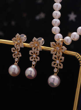 二件套装s925纯银花朵男女通用