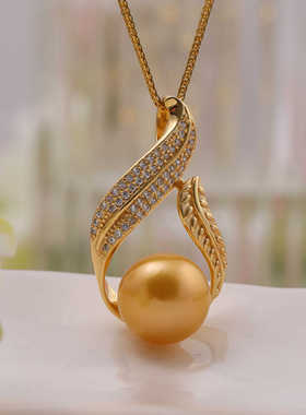 精工复古大气叶子吊坠s925男女