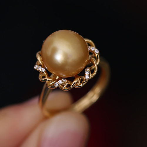 s925纯银古朴精致时尚戒指托