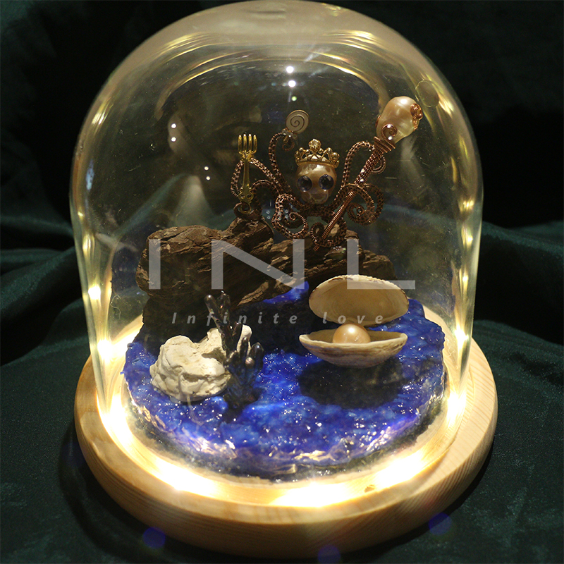 原创摆件礼物手工制作珍珠绕线